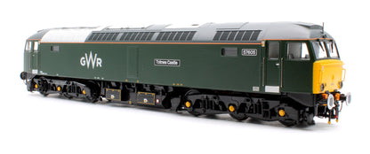 Class 57 GWR Green 57605 Totnes Castle Diesel Locomotive