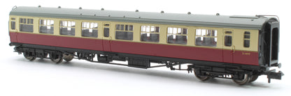 Pre-Owned BR Crimson and Cream Bulleid Third Open Coach