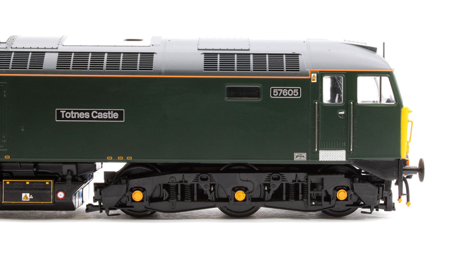 Pre-Owned Class 57 GWR Green 57605 Totnes Castle Diesel Locomotive - DCC Fitted