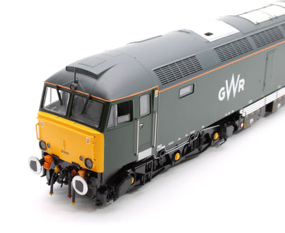 Class 57 GWR Green 57605 Totnes Castle Diesel Locomotive