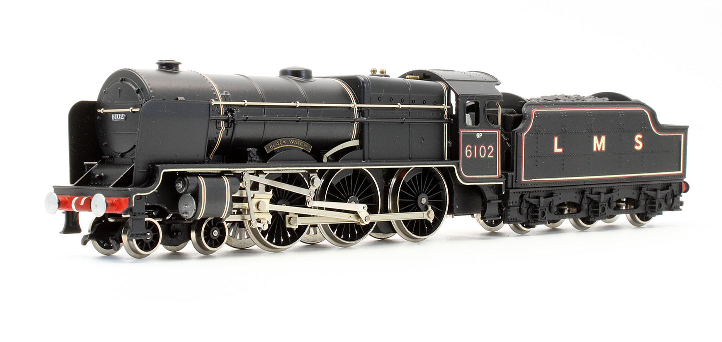 Pre-Owned LMS Black 4-6-0 'Black Watch' 6102 Steam Locomotive