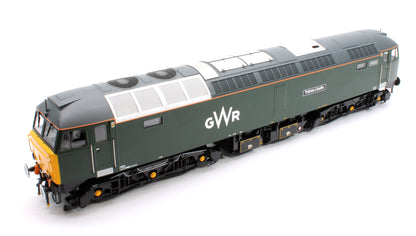 Class 57 GWR Green 57605 Totnes Castle Diesel Locomotive