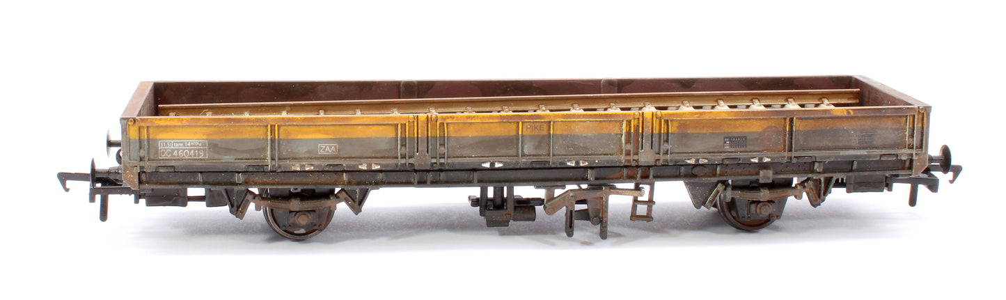 Pre-Owned ZAA Pike Open Wagon BR Civil Engineers Dutch Wagon DC 4600419 - Weathered