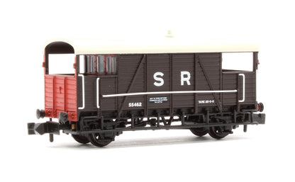 SE&CR 25T 'Dance Hall' Brake Van SR Brown No.55462