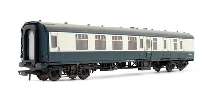 Pre-Owned BR Blue & Grey MK1 Corridor Brake 2nd Class Coach 'W34845' - Custom Weathered
