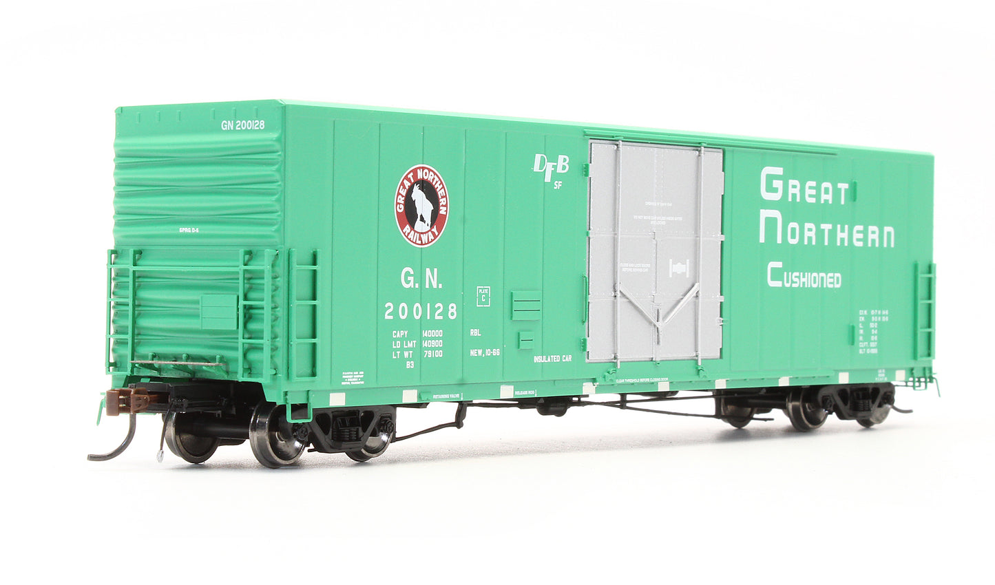 Pre-Owned ATHG63888 Great Northern 50' PC&F Box Car 10' 6" Plug Door - Road #200128