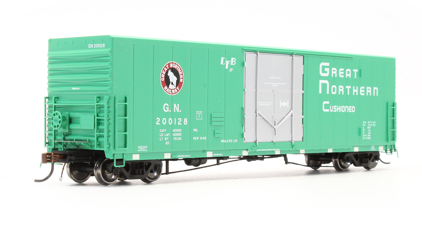 Pre-Owned ATHG63888 Great Northern 50' PC&F Box Car 10' 6" Plug Door - Road #200128