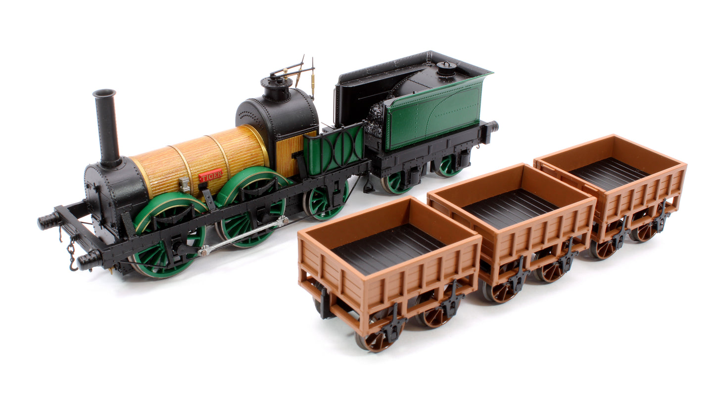 Liverpool & Manchester Railway 0-4-2 No.58 'Tiger' Train Pack