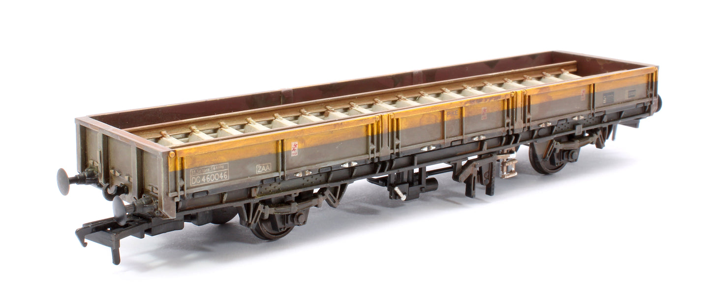 Pre-Owned ZAA Pike Open Wagon BR Civil Engineers Dutch Wagon DC 460046 - Weathered