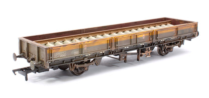 Pre-Owned ZAA Pike Open Wagon BR Civil Engineers Dutch Wagon DC 460046 - Weathered