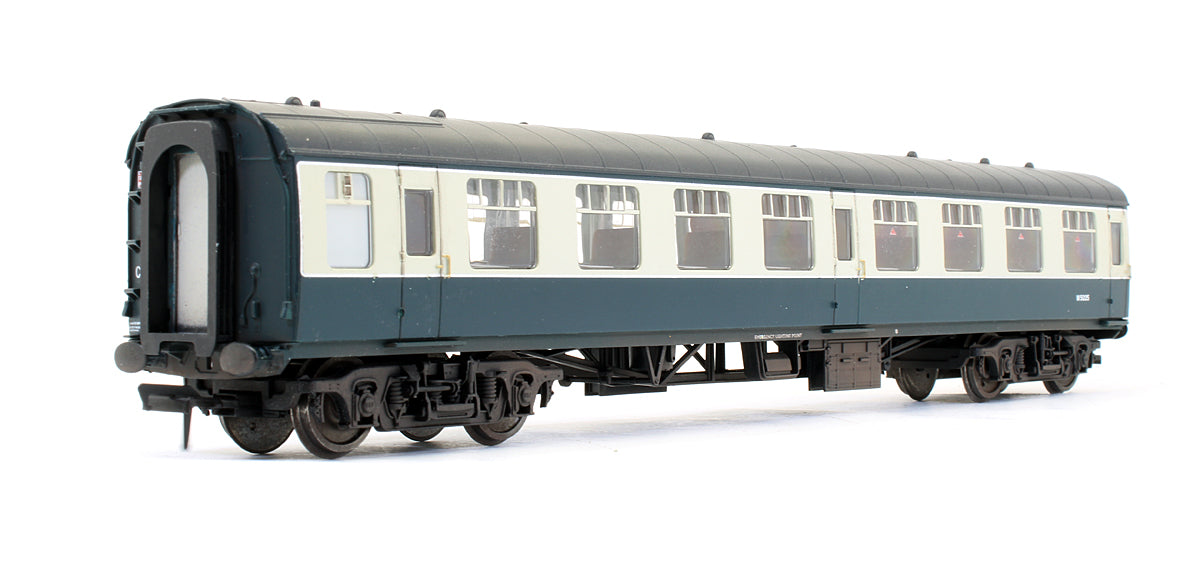 Pre-Owned BR Blue & Grey MK1 Tourist Second Open Coach 'W5025' - Custom Weathered