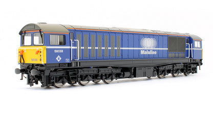 Pre-Owned Class 58038 Mainline Blue Diesel Locomotive