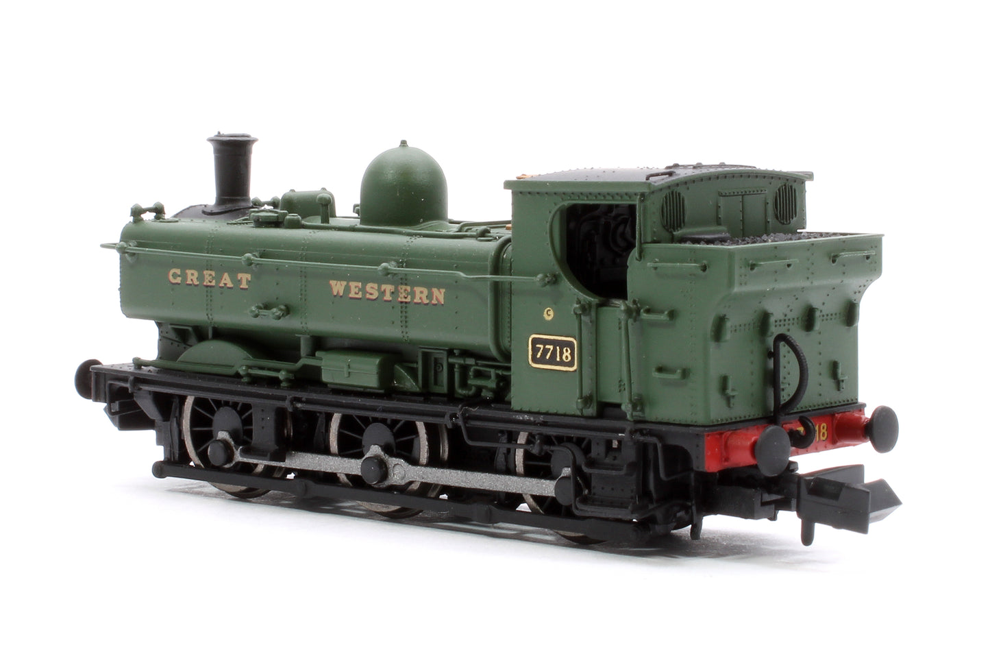 GWR 57xx 0-6-0 Pannier 7718 GWR Green Great Western - DCC Fitted