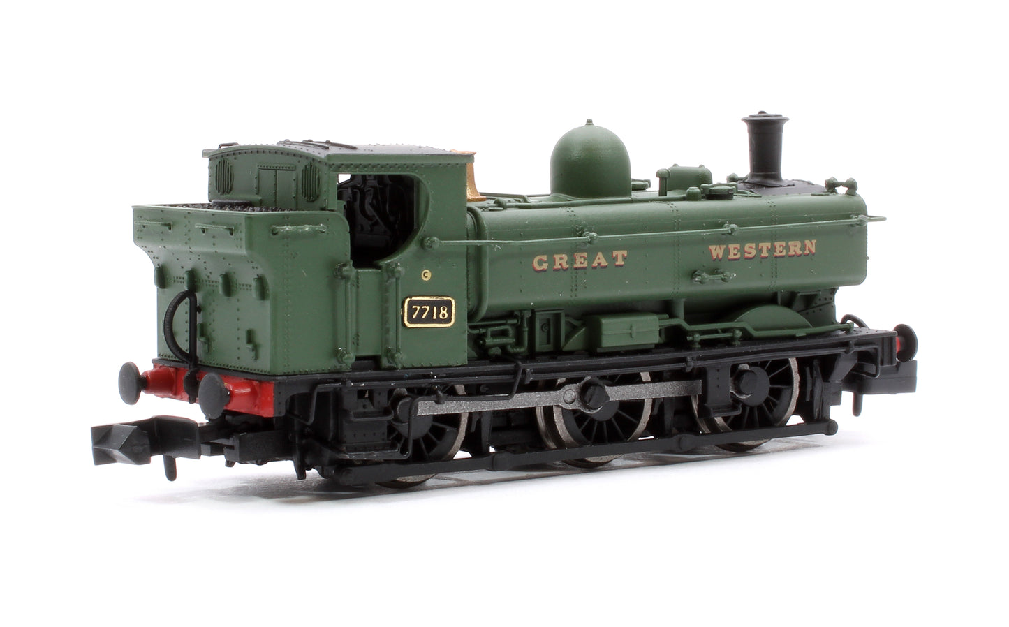 GWR 57xx 0-6-0 Pannier 7718 GWR Green Great Western - DCC Fitted