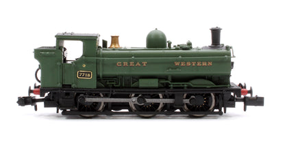 GWR 57xx 0-6-0 Pannier 7718 GWR Green Great Western - DCC Fitted