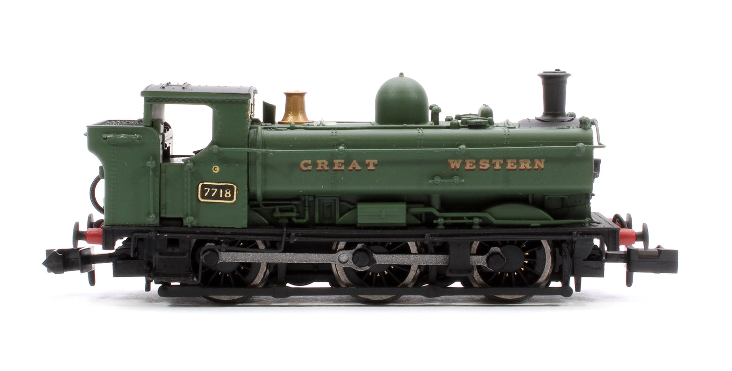 GWR 57xx 0-6-0 Pannier 7718 GWR Green Great Western