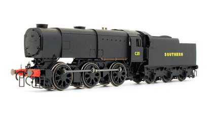 Pre-Owned R2343A Southern Black 0-6-0 Class Q1 'C21' Steam Locomotive - DCC Fitted