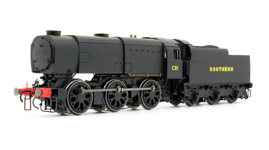 Pre-Owned R2343A Southern Black 0-6-0 Class Q1 'C21' Steam Locomotive - DCC Fitted