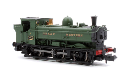 GWR 57xx 0-6-0 Pannier 7718 GWR Green Great Western - DCC Fitted