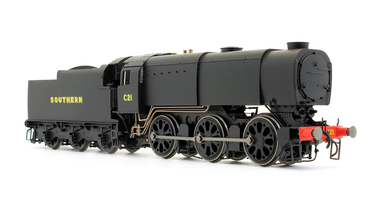 Pre-Owned R2343A Southern Black 0-6-0 Class Q1 'C21' Steam Locomotive - DCC Fitted