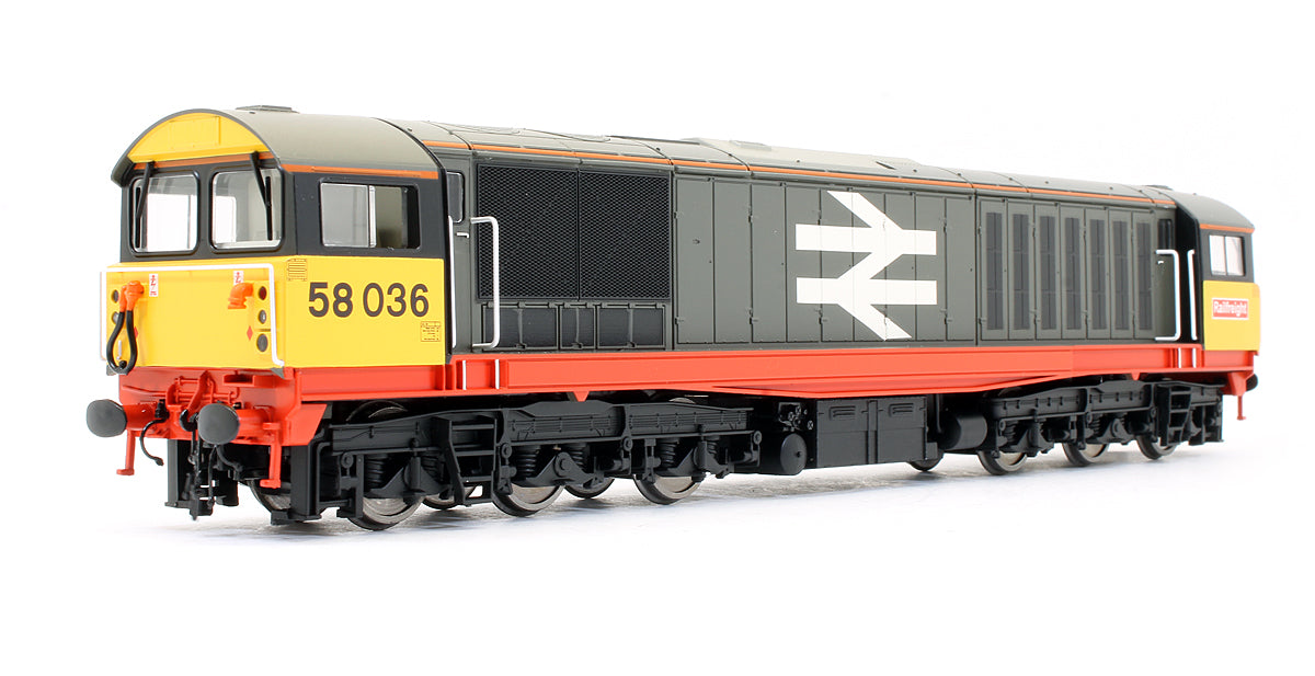 Pre-Owned Class 58 036 Railfreight Redstripe Diesel Locomotive