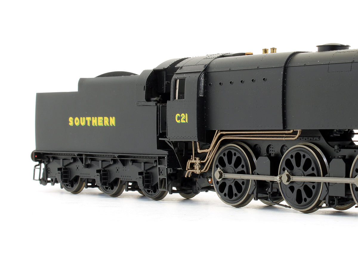 Pre-Owned R2343A Southern Black 0-6-0 Class Q1 'C21' Steam Locomotive - DCC Fitted