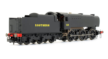 Pre-Owned R2343A Southern Black 0-6-0 Class Q1 'C21' Steam Locomotive - DCC Fitted