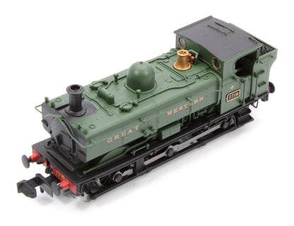 GWR 57xx 0-6-0 Pannier 7718 GWR Green Great Western - DCC Fitted