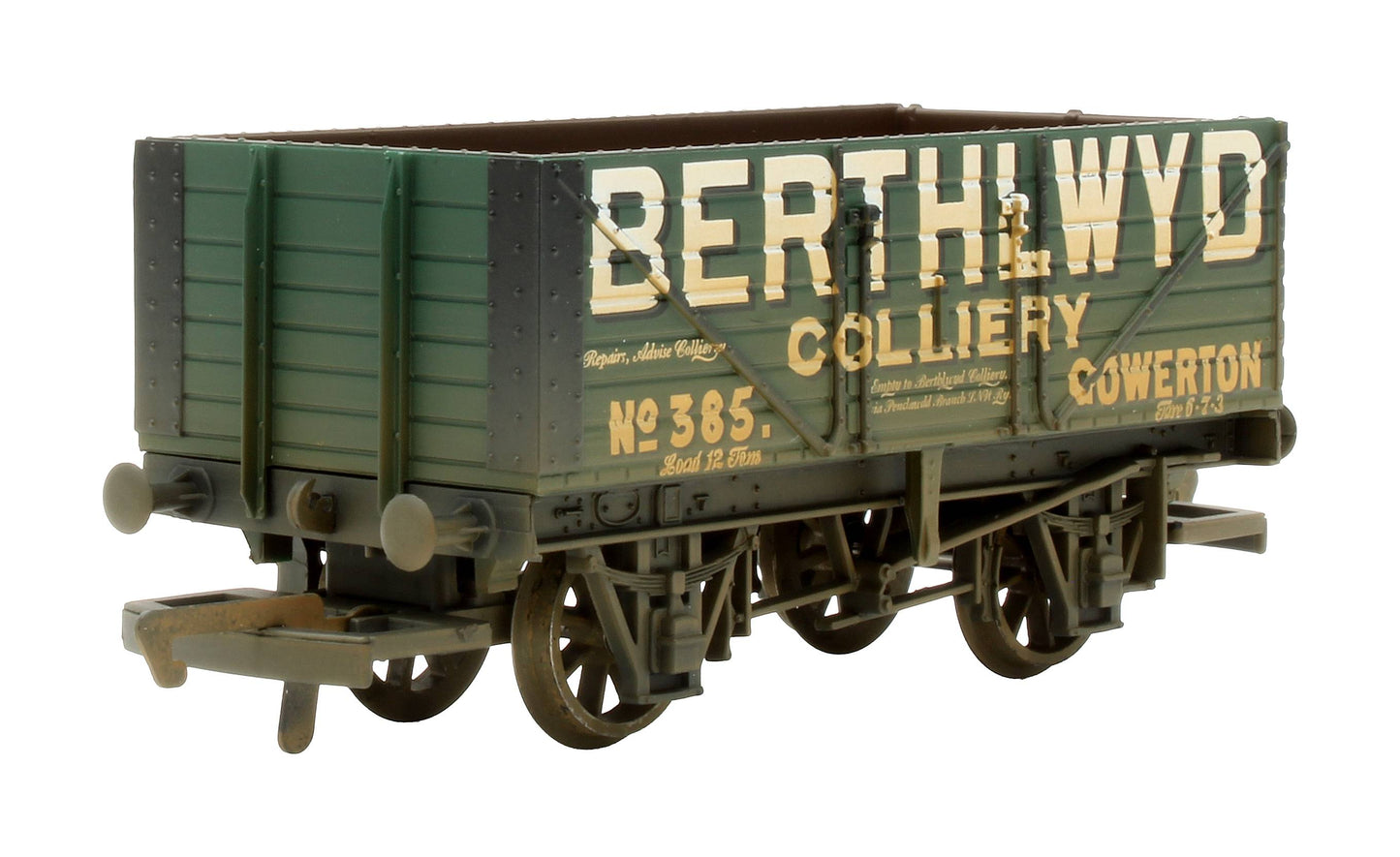Pre-Owned R6219 12T 5-Plank Private Owner Wagons Weathered Pack of 3