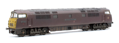 Pre-Owned 2D-003-009 BR D1045 'Western Viscount' Maroon Full Yellow Ends Diesel Locomotive (Weathered)