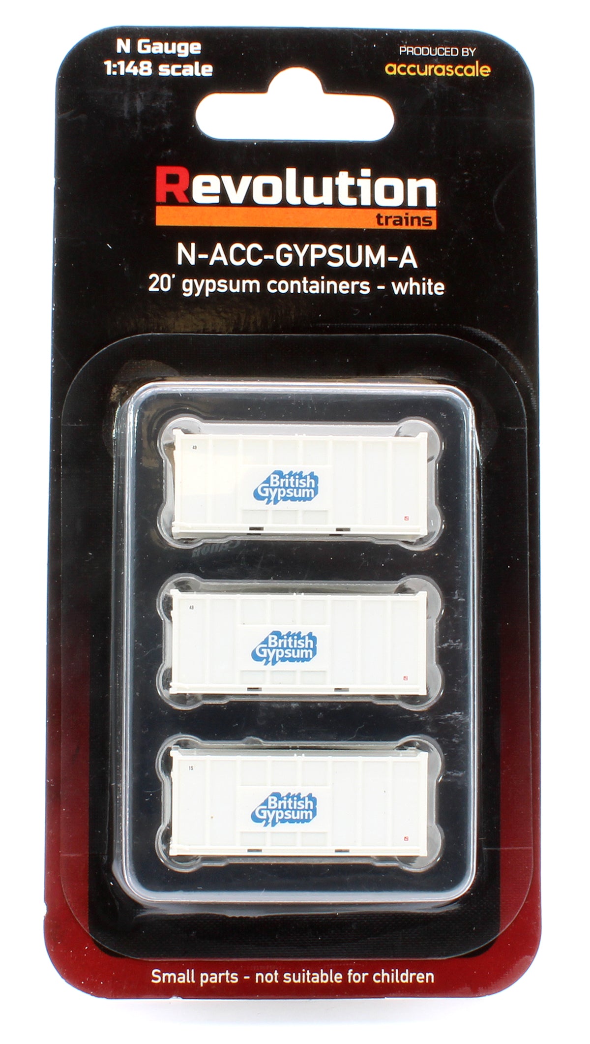 Revolution Trains N-ACC-GYPSUM-A Pack of 3 Gypsum 20' – Rails