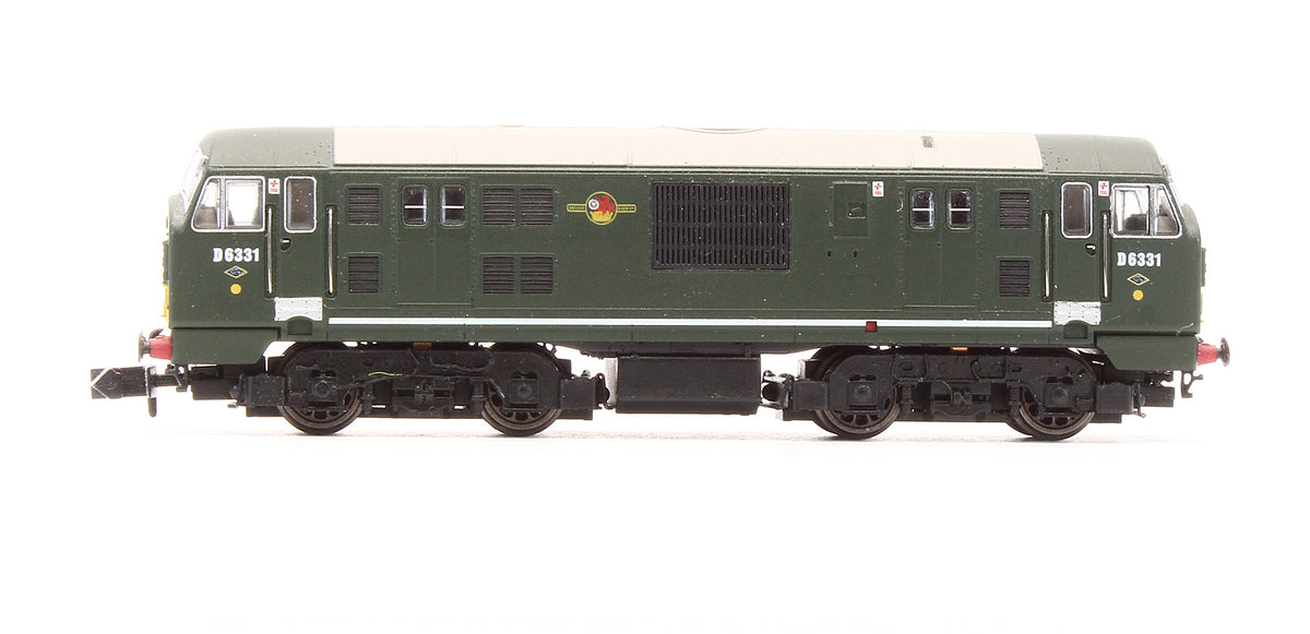 Pre-Owned 2D-012-005 Class 22 D6331 BR Green With Small Yellow Warning Panel Diesel Locomotive - DCC Fitted