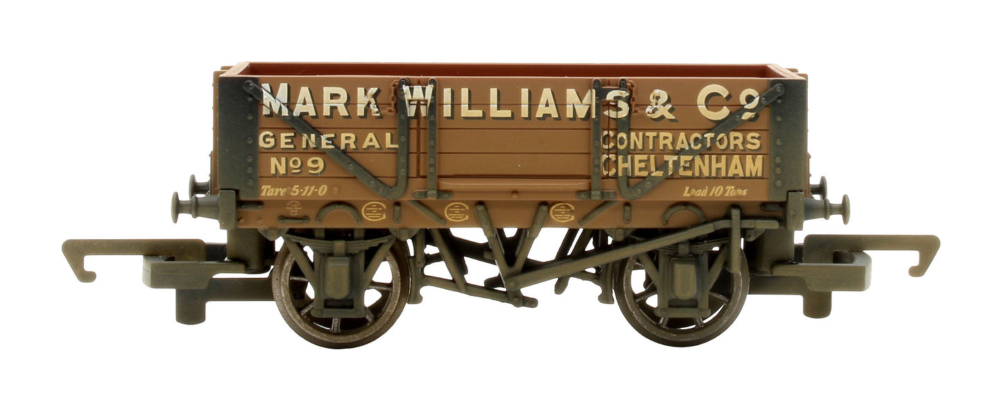 Pre-Owned R6219 12T 5-Plank Private Owner Wagons Weathered Pack of 3