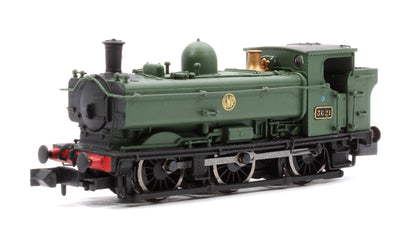 GWR 57xx 0-6-0 Pannier 3621 GWR Shirtbutton - DCC Fitted