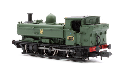 GWR 57xx 0-6-0 Pannier 3621 GWR Shirtbutton - DCC Fitted