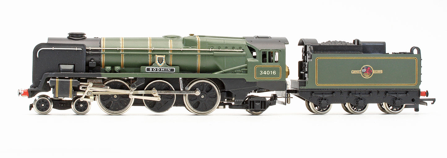 Pre-Owned BR Green 4-6-2 Rebuilt West Country 'Bodmin' 34016 Steam Locomotive