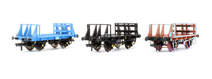 Pre-Owned Set of 3 BR Palbrick B Wagons (Modified Frame Body)