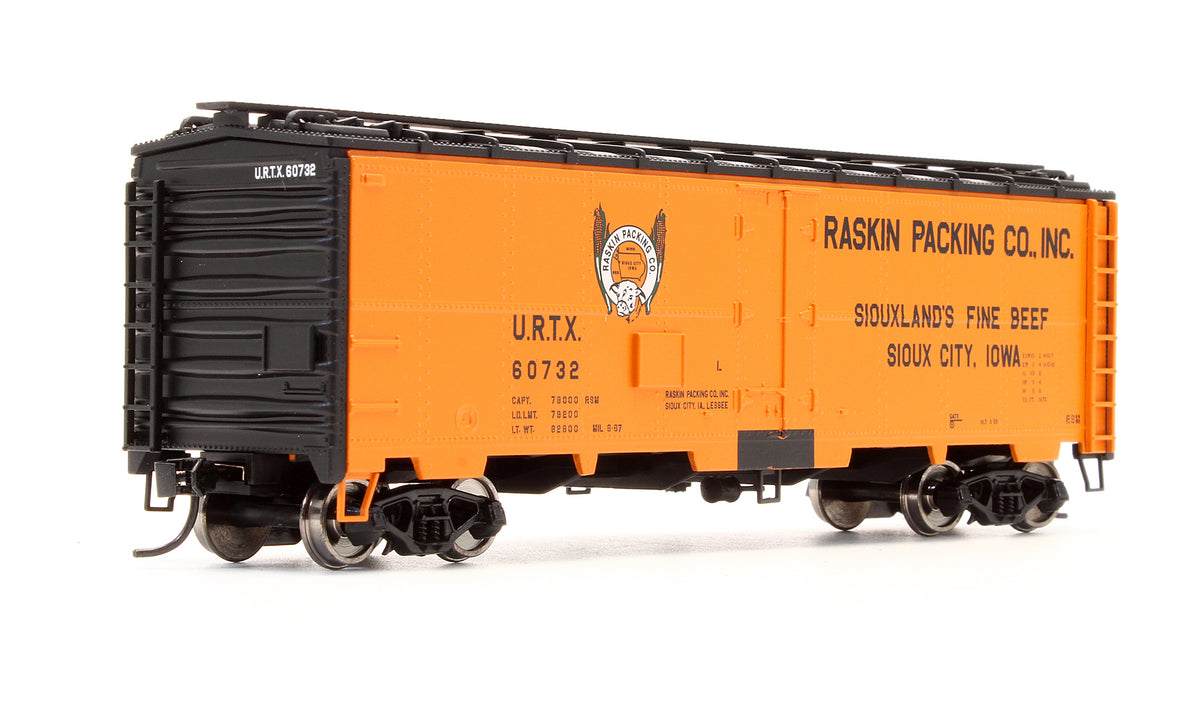 Pre-Owned 910-3509 40' Steel Meat Reefer Raskin URTX - Road #60732