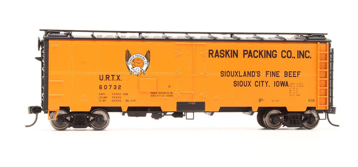 Pre-Owned 910-3509 40' Steel Meat Reefer Raskin URTX - Road #60732