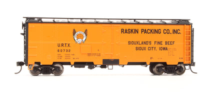 Pre-Owned 910-3509 40' Steel Meat Reefer Raskin URTX - Road #60732