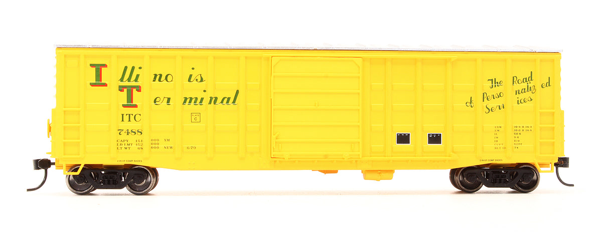 Pre-Owned 910-2328 50' Waffle-Side Box Car Illinois Terminal - Road #7488