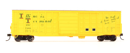 Pre-Owned 910-2328 50' Waffle-Side Box Car Illinois Terminal - Road #7488