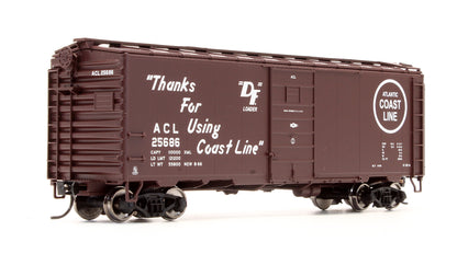 Pre-Owned 910-2386 40' PS-1 Box Car Atlantic Coast Line - Road #25686