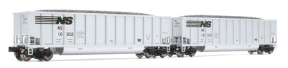 106-4634 Bethgon Coalporter Wagon Set (8) Norfolk Southern