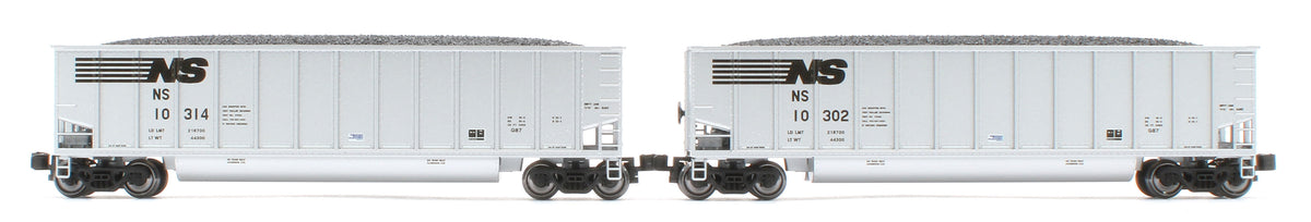 106-4634 Bethgon Coalporter Wagon Set (8) Norfolk Southern