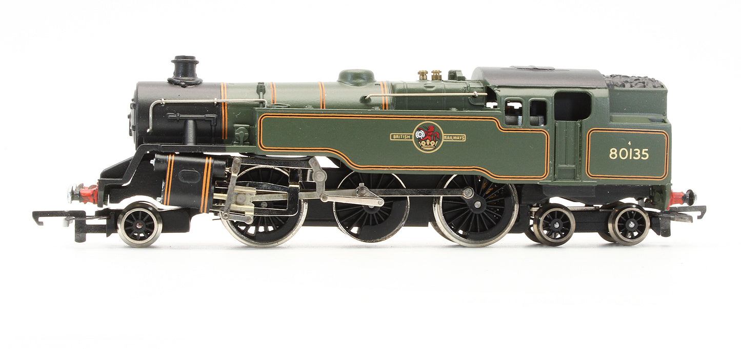 Pre-Owned BR Lined Green 2-6-4 Standard Tank '60135' Steam Locomotive