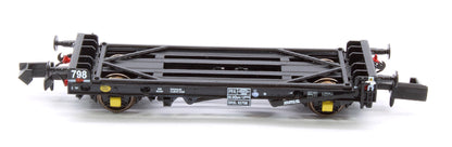 Pre-Owned PFA 2 axle container flat (Triple Pack, no containers provided) - Version P