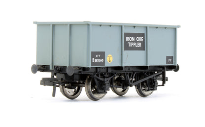 Pre-Owned 27 Ton Steel Tippler Wagon Iron Ore BR Grey