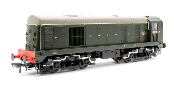 Class 20/0 Disc Headcode & Tablet Catcher D8032 BR Green (Late Crest) Diesel Locomotive