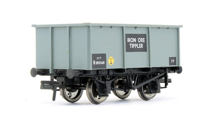 Pre-Owned 27 Ton Steel Tippler Wagon Iron Ore BR Grey
